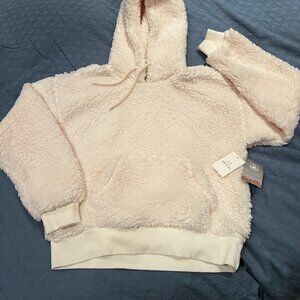 Cream Fleece Hoodie